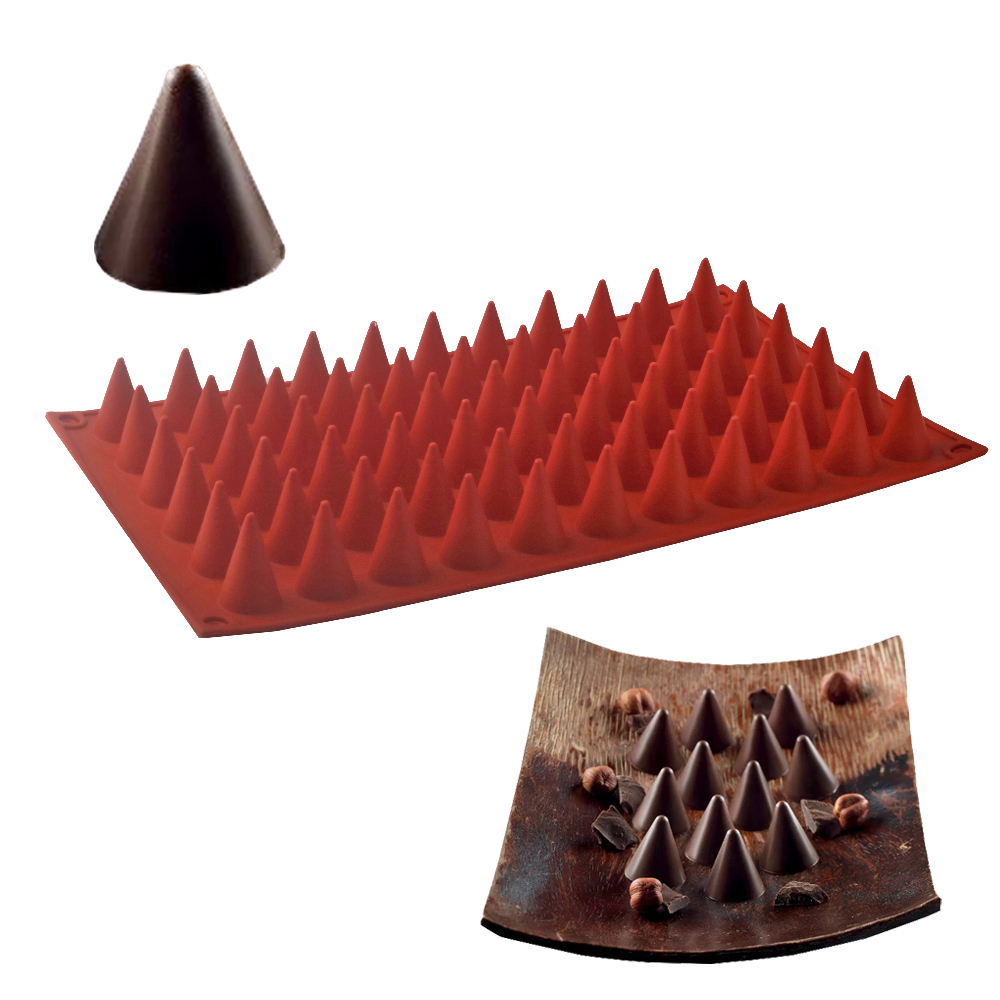 Kitchen Baking Cake - 66-Cells Cone Chocolate Baking Mold Food