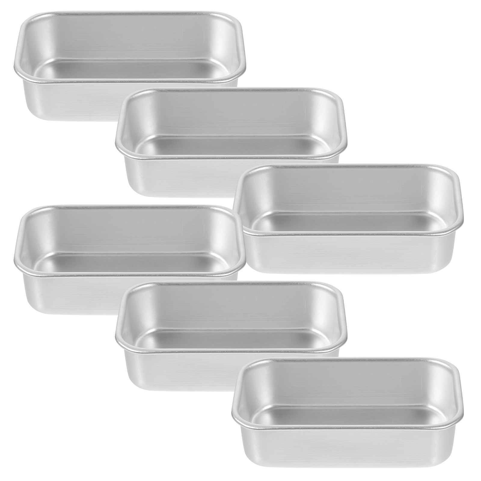 Kitchen Baking Supplies - 6pcs Square Cake Mold Baking Tray