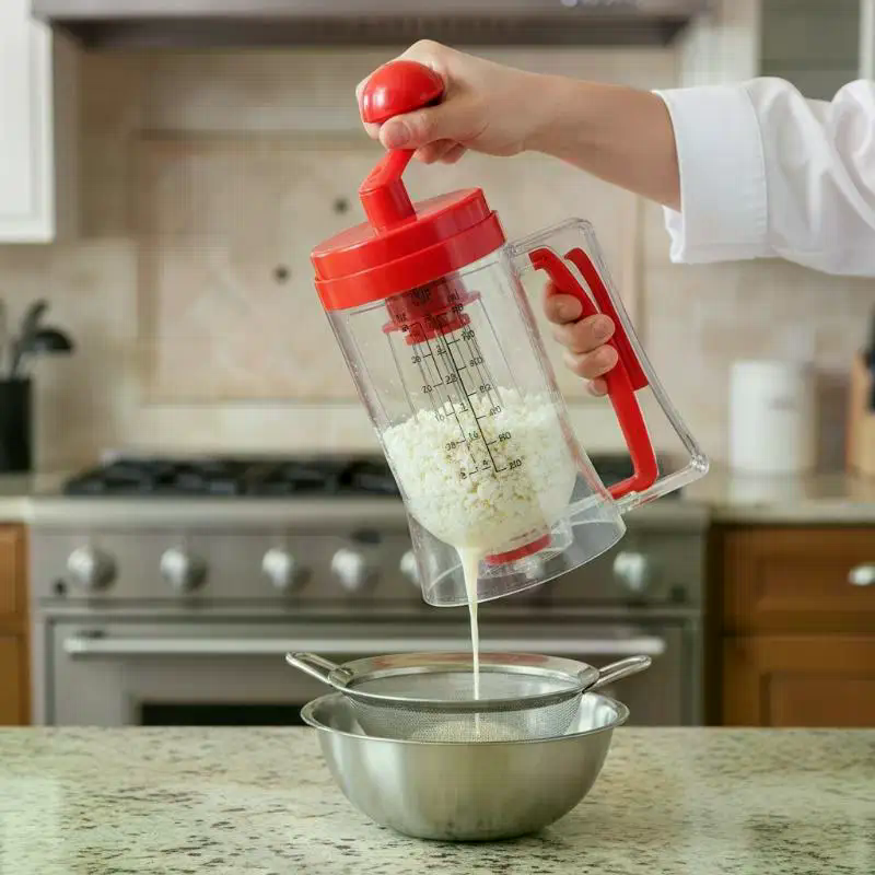 Kitchen.Baking Labels - Hand-held Dispenser With Measuring Label Squeeze