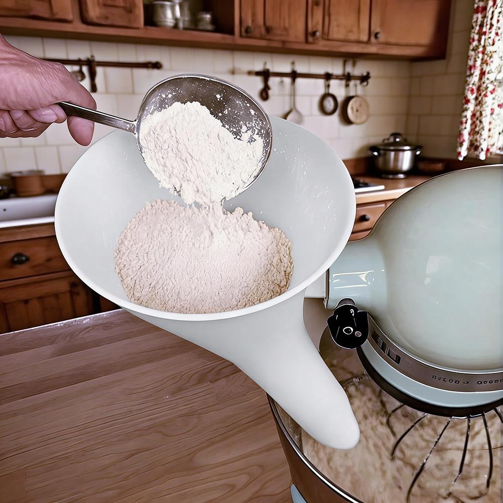 Kitchenaid Baking Set - Mixer Flour Funnel for 5 Quart
