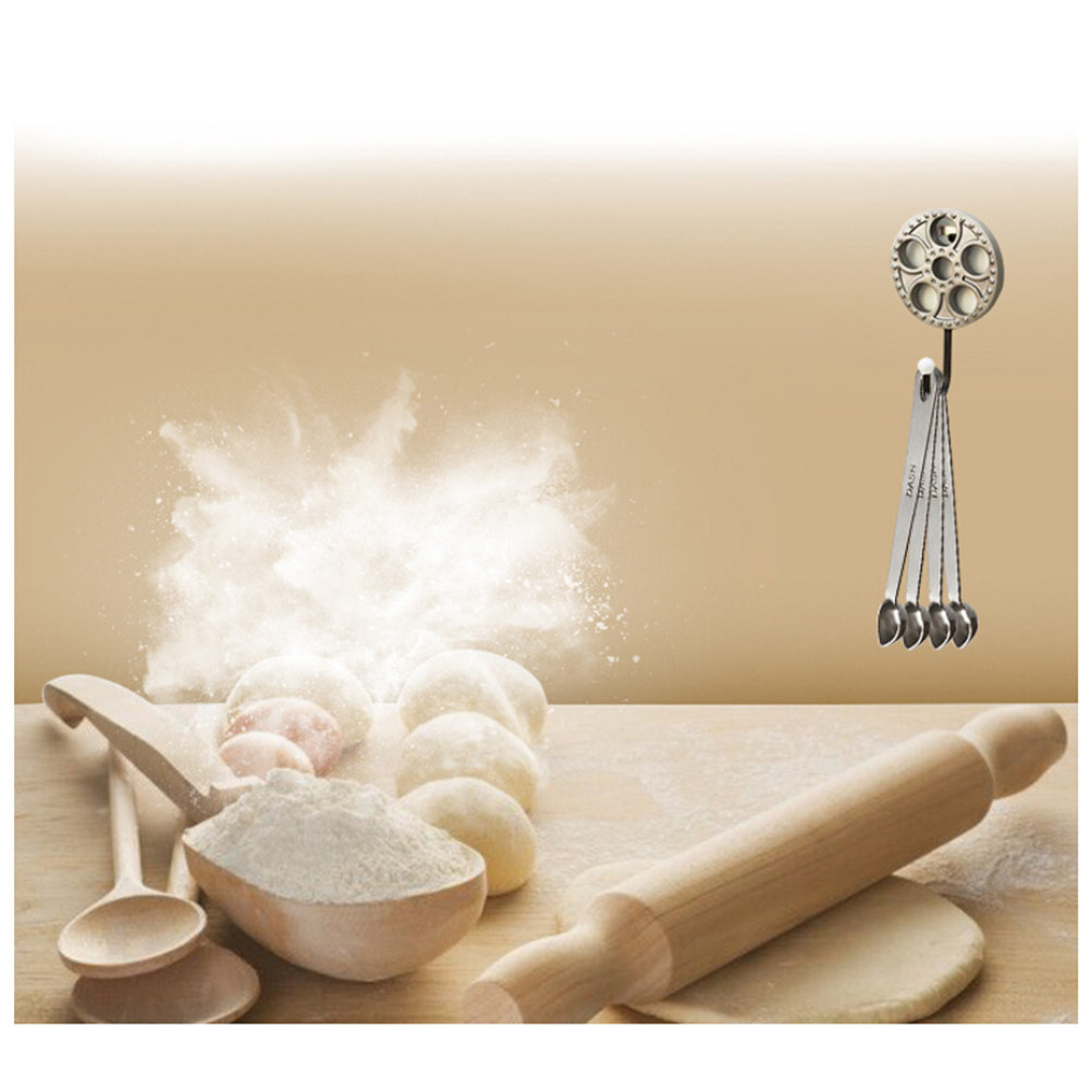 Baking (Kitchen Ingredient) - 4Pcs Stainless Steel Measuring Spoons Set