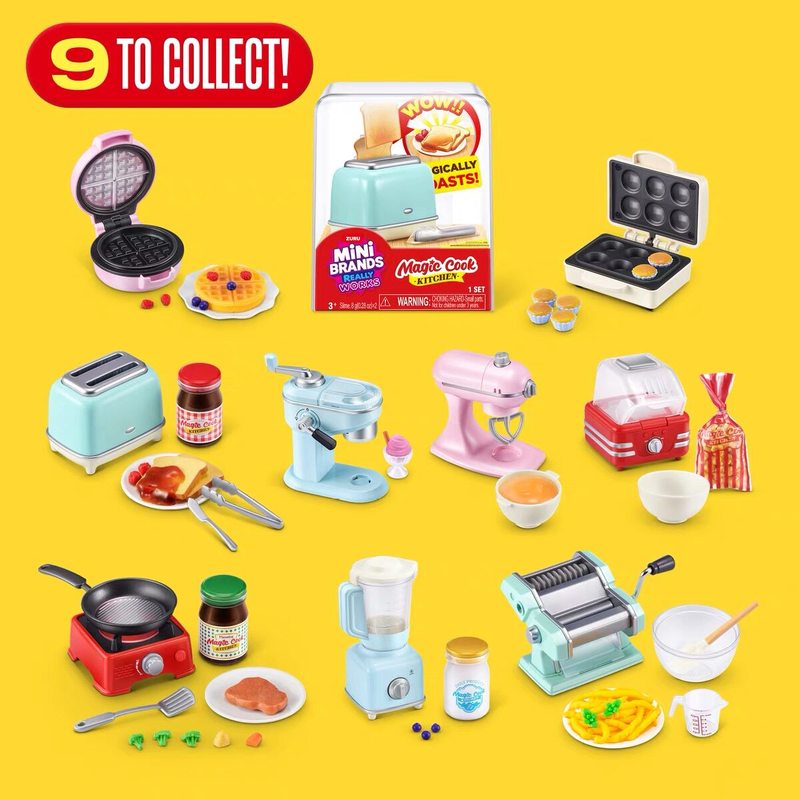 Kitchen Baking Appliances - Zuru Mini Magic Kitchen Miniature Appliance