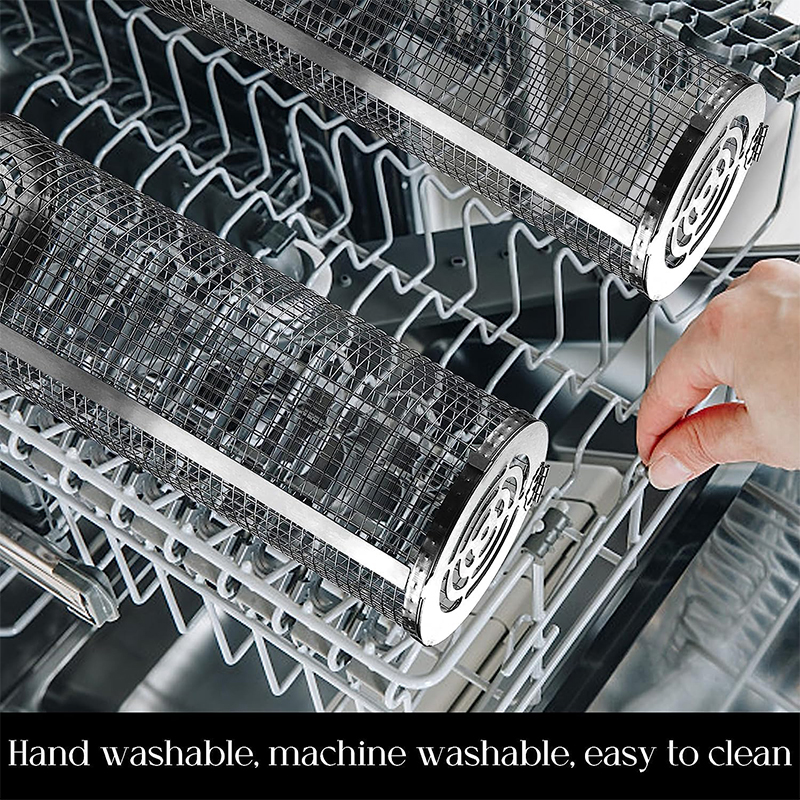 BBQ Basket Stainless Steel Rol - Kitchen Baking Tray Rack 리뷰 및 가격