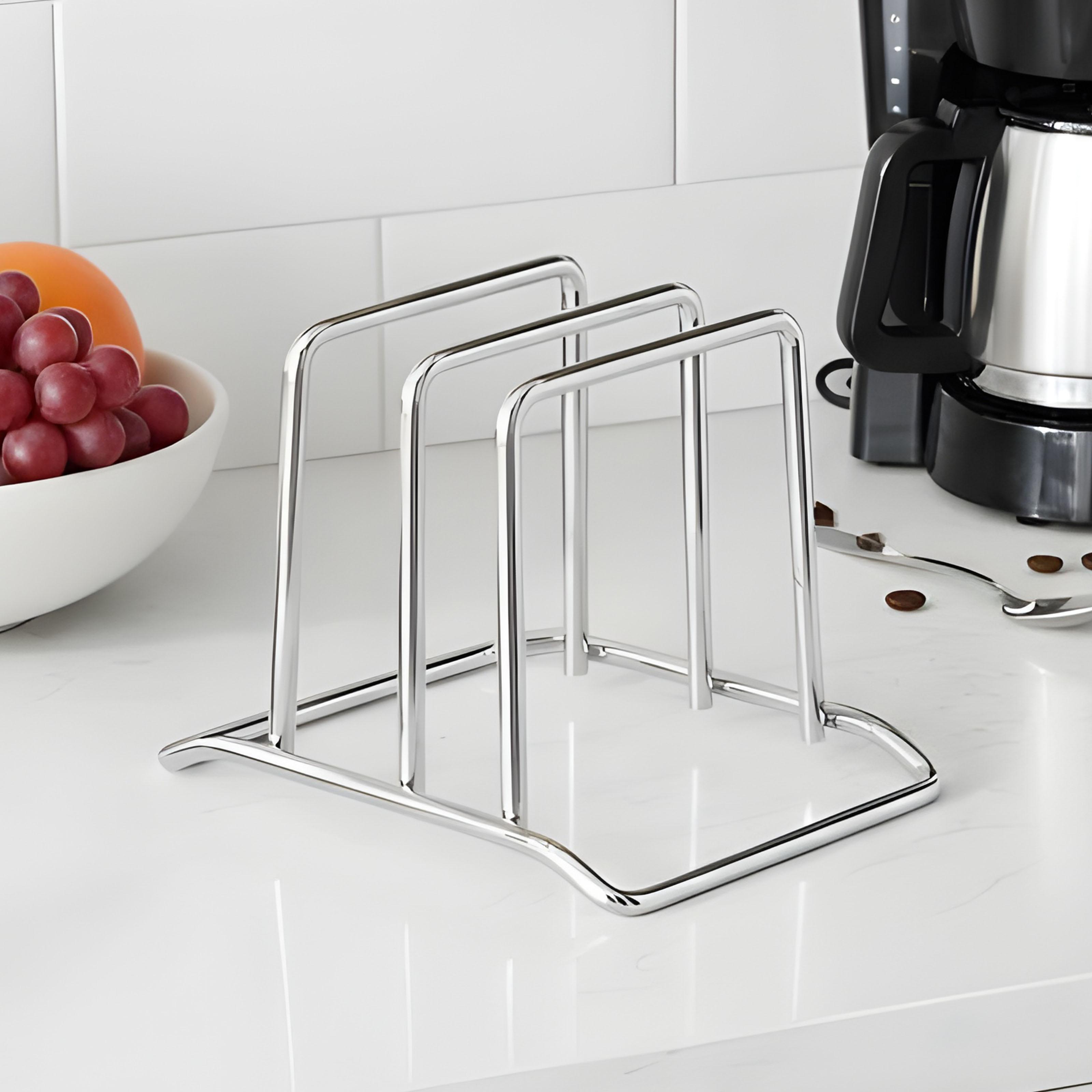 Cutting Board Holder Stainless - Kitchen Cabinet Baking Sheet Organizer 리뷰 및 가격