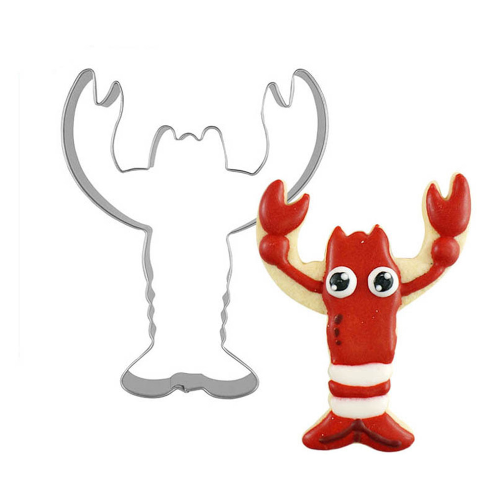 4pcs Lobster Shape Cookie Cutt - Kitchen Baking Cake 리뷰 및 가격