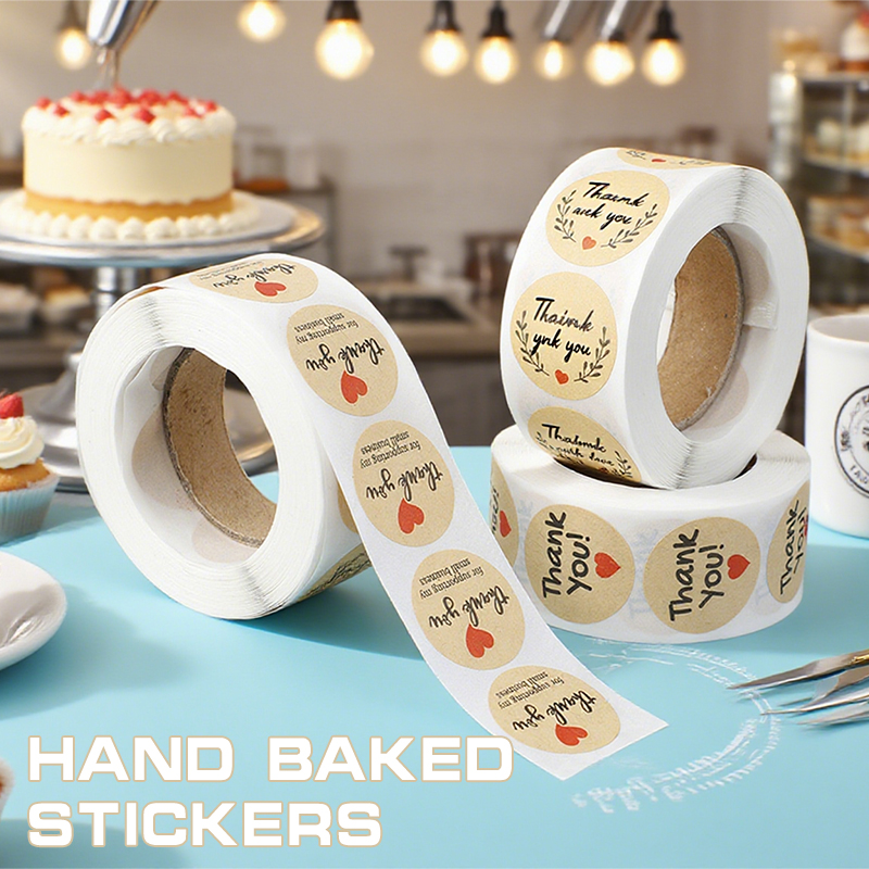 500pcs Thank You Stickers Seal - Kitchen.Baking Labels 리뷰 및 가격