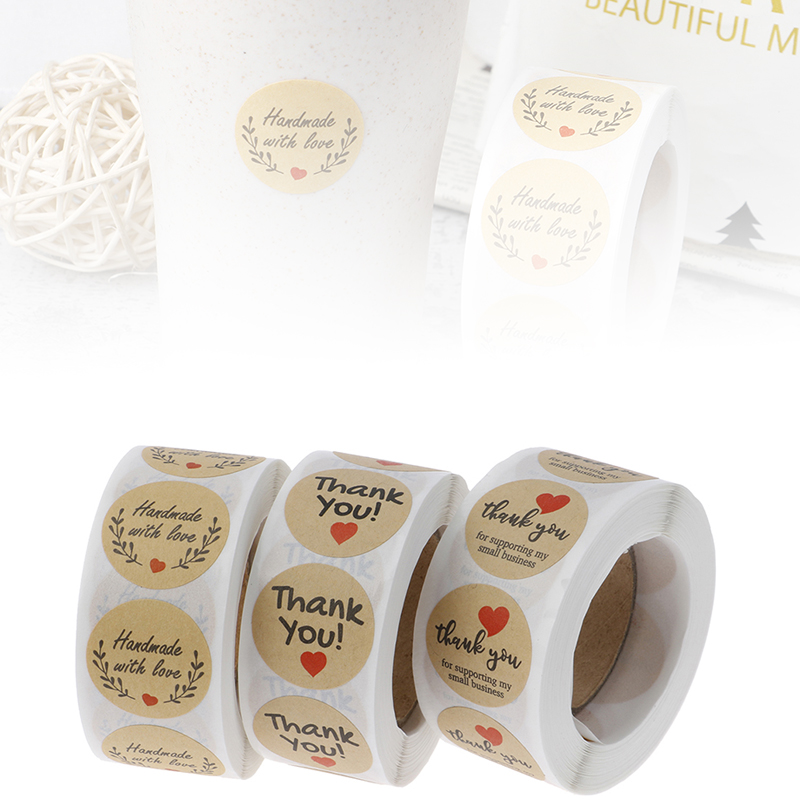 500pcs Thank You Stickers Seal - Kitchen.Baking Labels 리뷰 및 가격