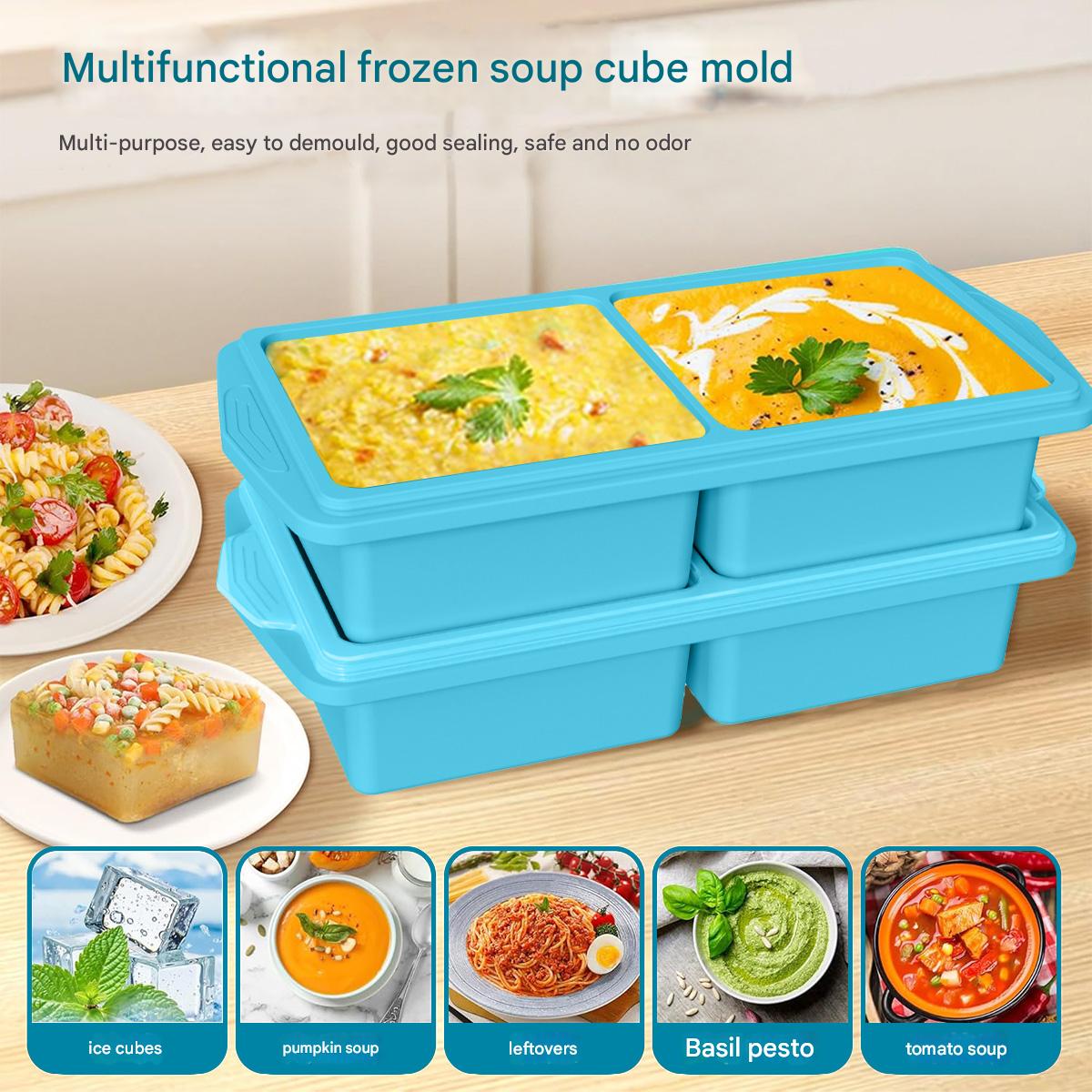 Large Silicone Ice Cube Mold w - Kitchen Baking Organization 리뷰 및 가격