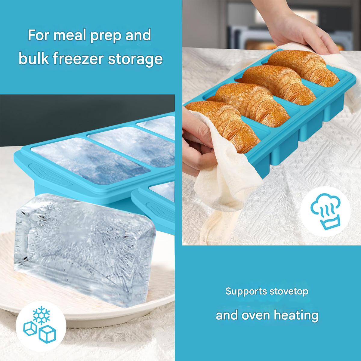 Large Silicone Ice Cube Mold w - Kitchen Baking Organization 리뷰 및 가격
