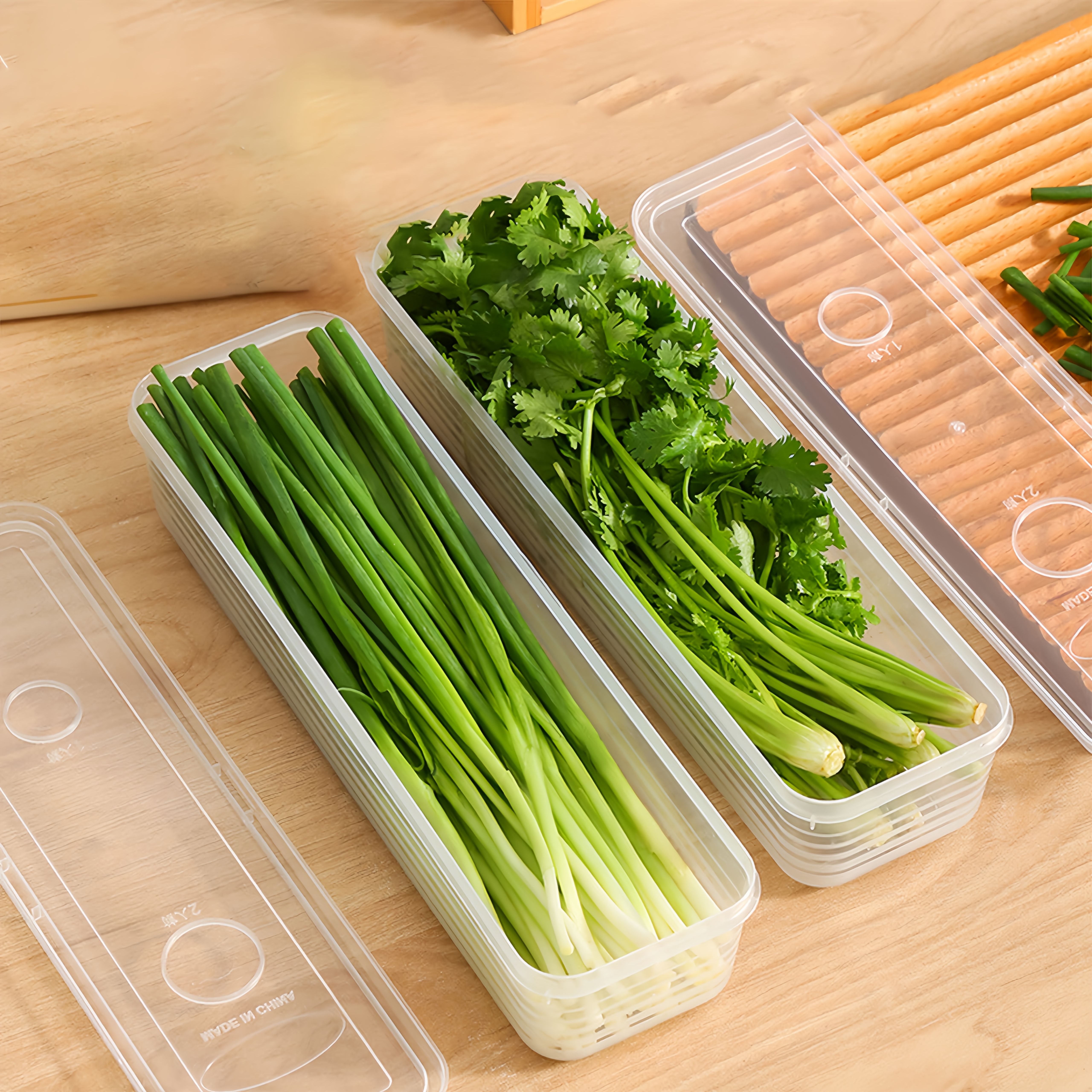 2/4/6pcs Food Vegetable Storag - Kitchen Baking Tins 리뷰 및 가격