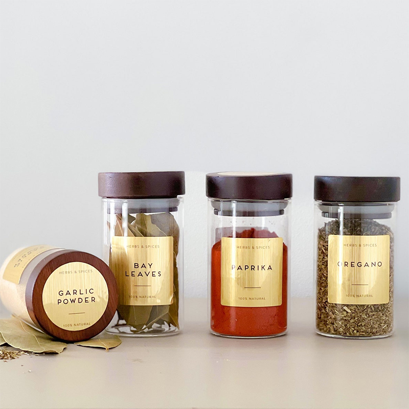 10Pcs Personalised Gold Metall - Kitchen.Baking Labels 리뷰 및 가격