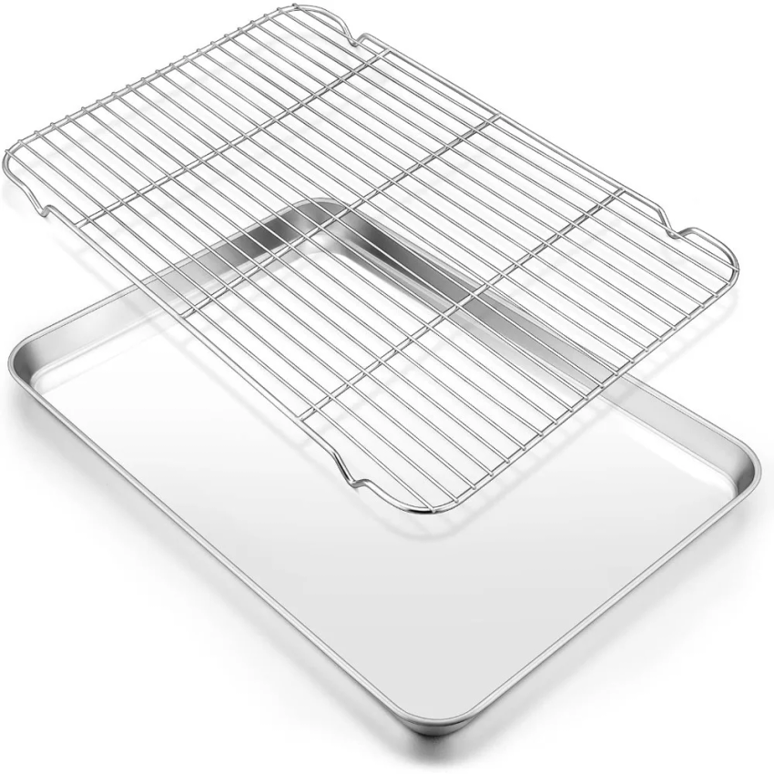 304 Stainless Steel Baking Tra - Kitchen Baking Tray Rack 리뷰 및 가격