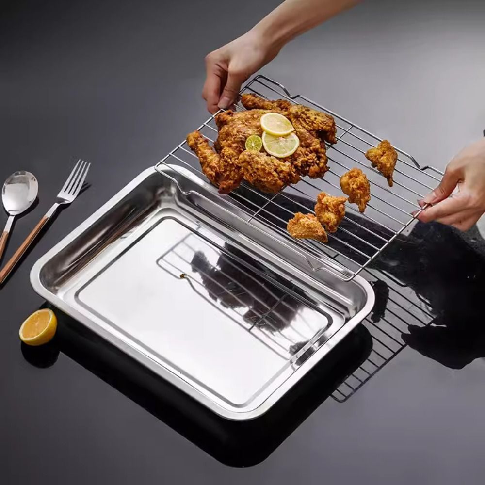 Portable Non-Stick Stainless S - Kitchen Baking Tray Rack 리뷰 및 가격