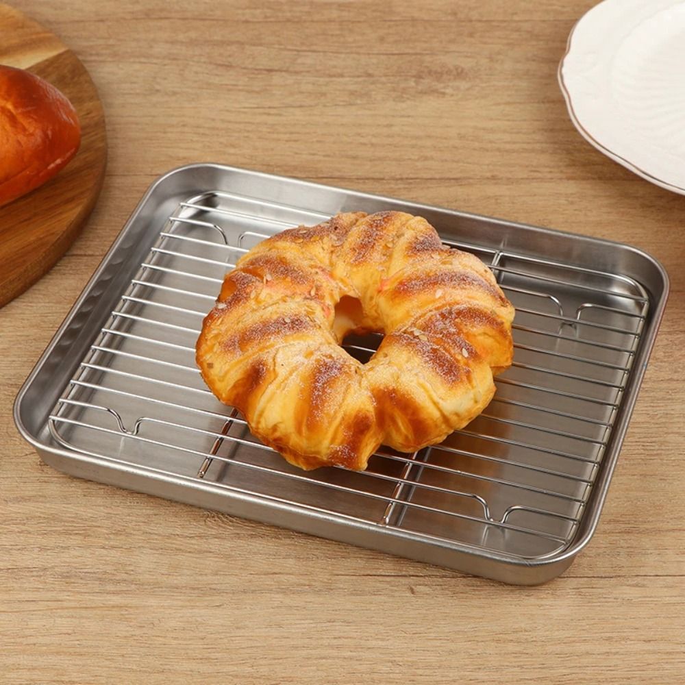 Portable Non-Stick Stainless S - Kitchen Baking Tray Rack 리뷰 및 가격