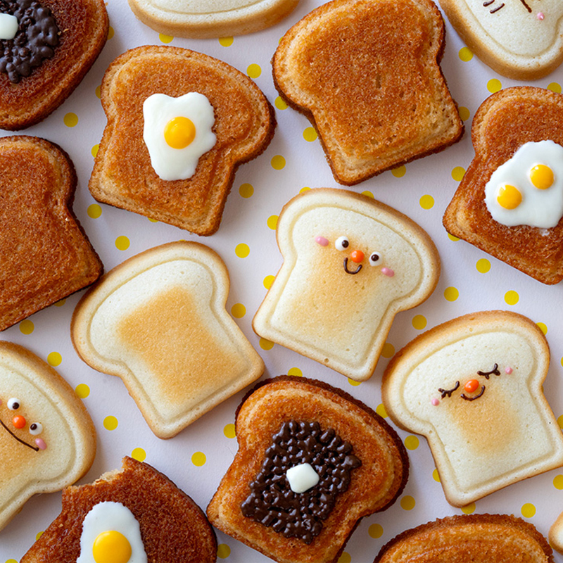 8 Cavity Toast Bread Pattern C - Kitchen Baking Cake 리뷰 및 가격