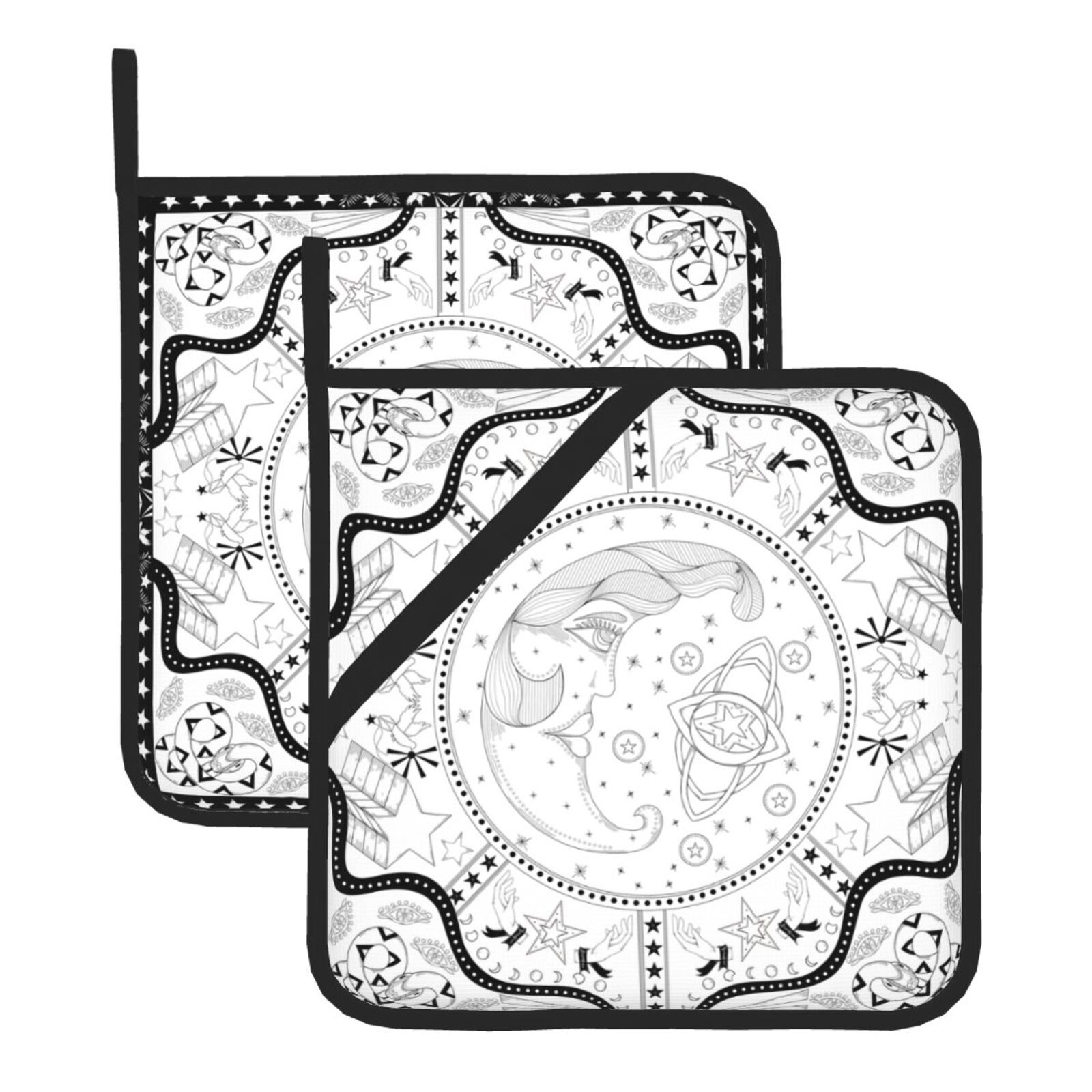 Fantasism Pot Holders Set of 2 - Kitchen Baking Dishes 리뷰 및 가격