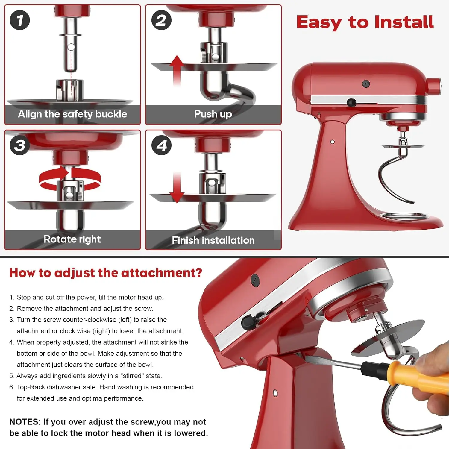 Dishwasher Safe,Spiral Dough H - Kitchenaid Baking Set 리뷰 및 가격
