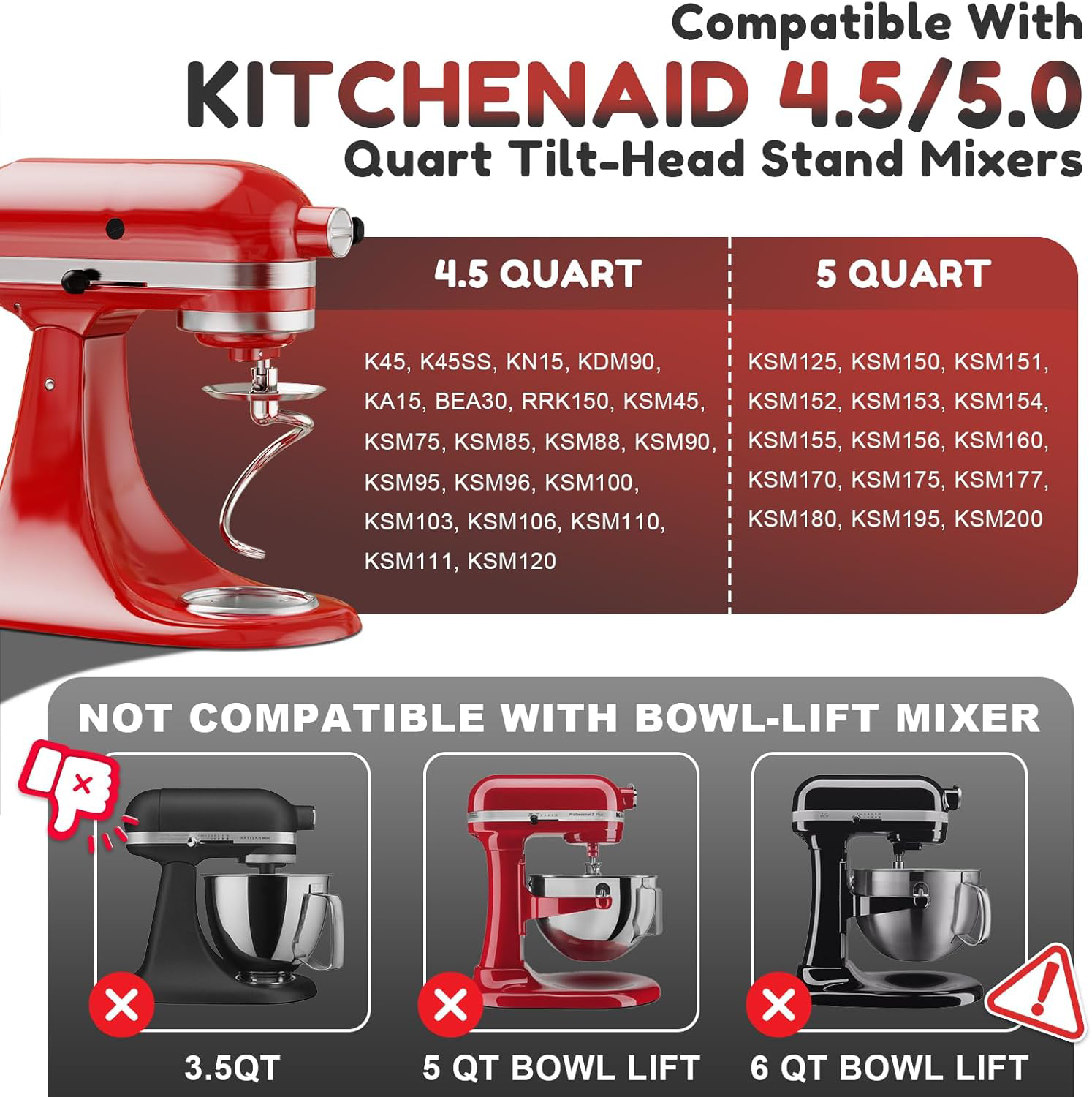 Dishwasher Safe,Spiral Dough H - Kitchenaid Baking Set 리뷰 및 가격