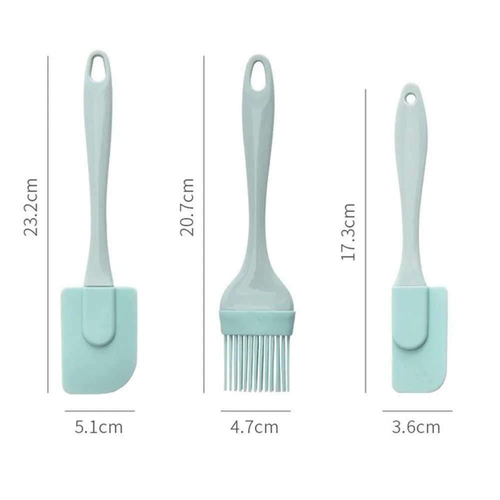 3Pcs Cream Scraper DIY Bread C - Pastry Brush Silicone 리뷰 및 가격