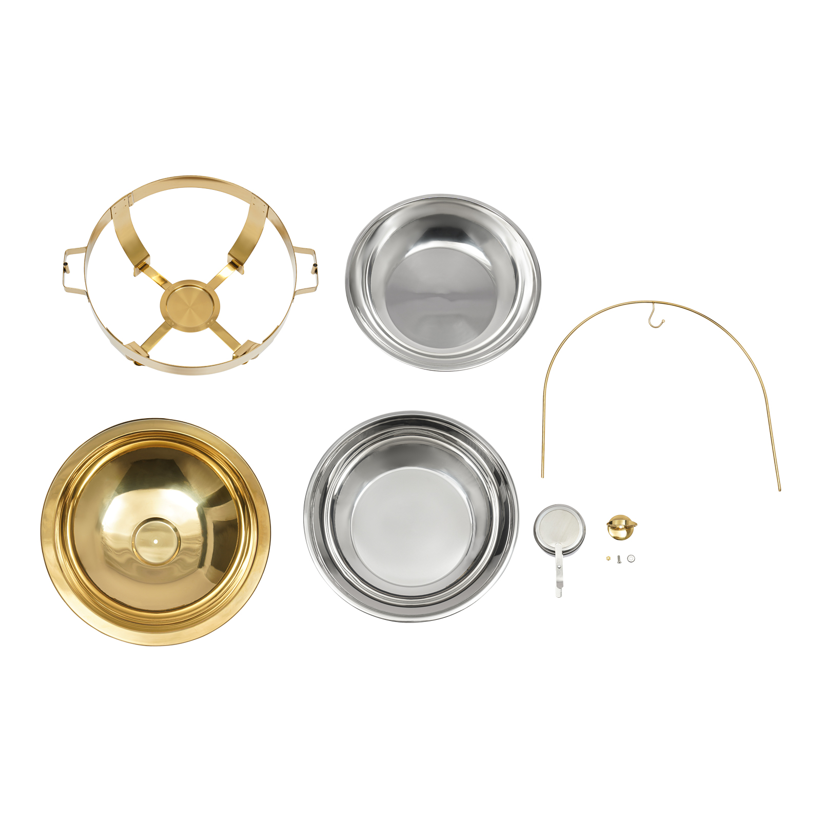 8L Gold Chafing Dish Buffet Se - Kitchen Baking Utensil Set 리뷰 및 가격