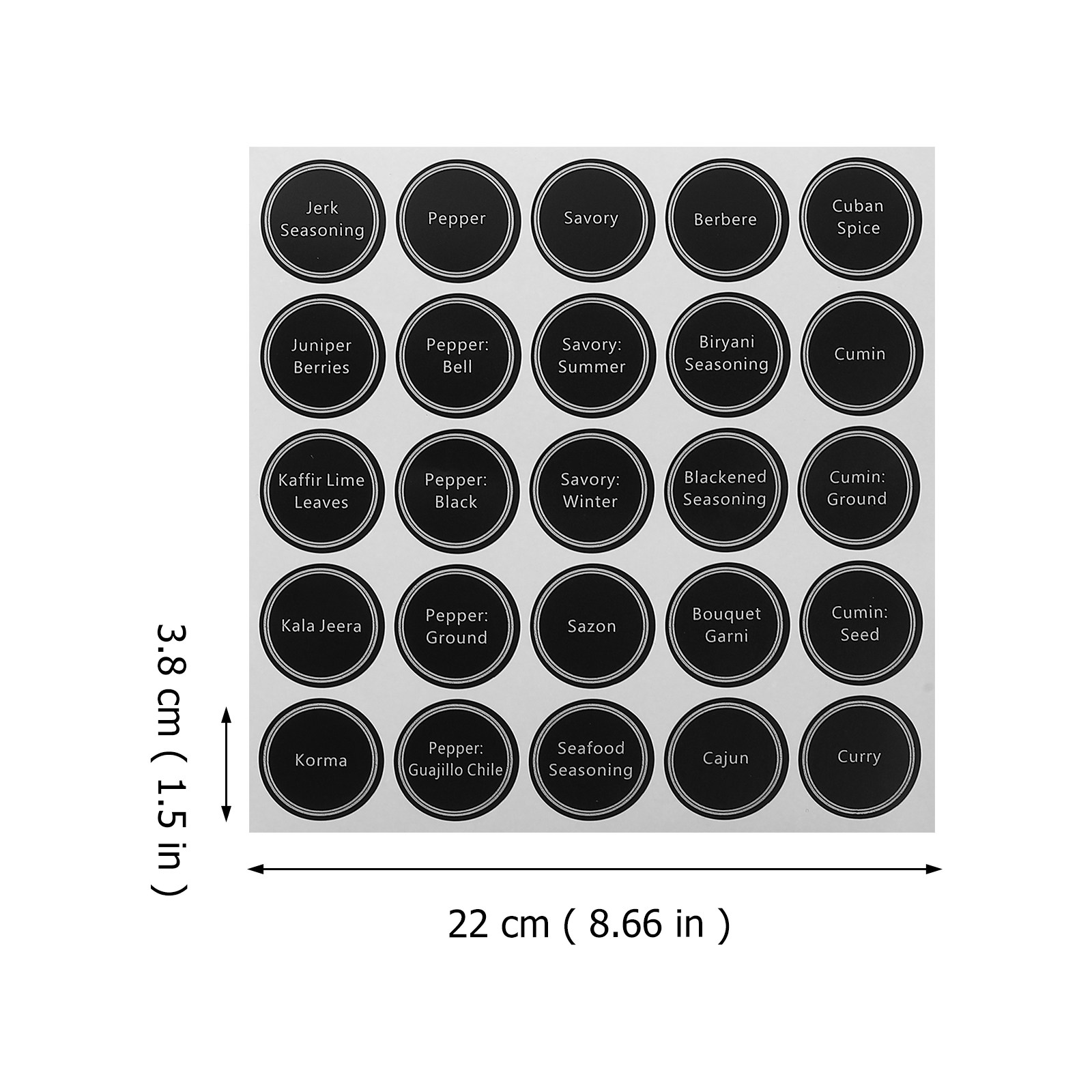 13 Sheets Blackboard Stickers  - Baking (Kitchen Ingredient) 리뷰 및 가격