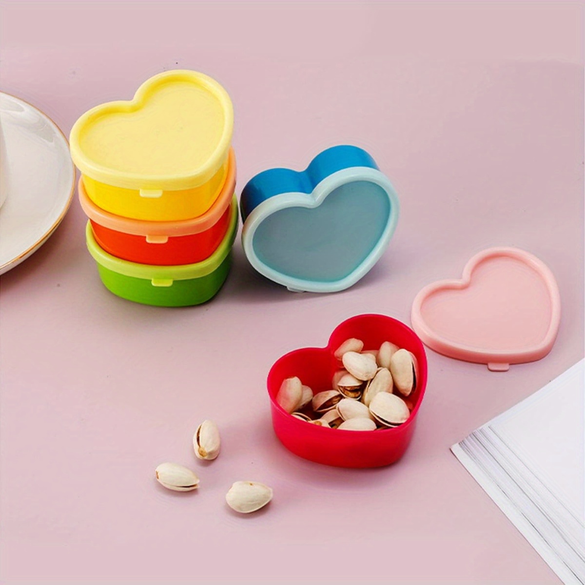 5PCS Mini Lunch Box Condiment  - Kitchen Baking Tins 리뷰 및 가격