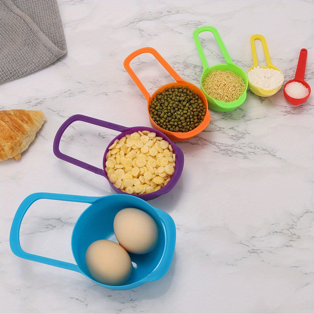 Rainbow Measuring Cups Set - 6 - Baking (Kitchen Ingredient) 리뷰 및 가격