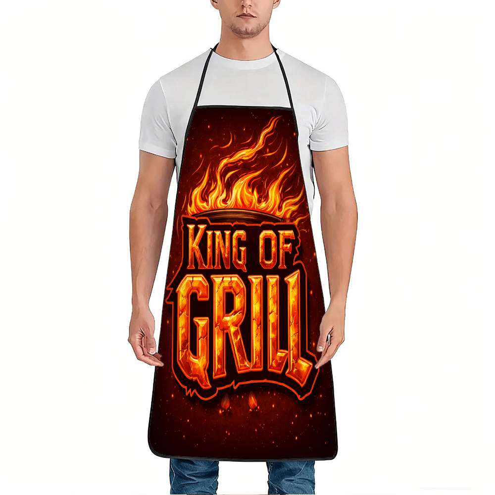 1 Piece of Bbq King Apron, Bbq - Baking Kitchen Design Ideas 리뷰 및 가격