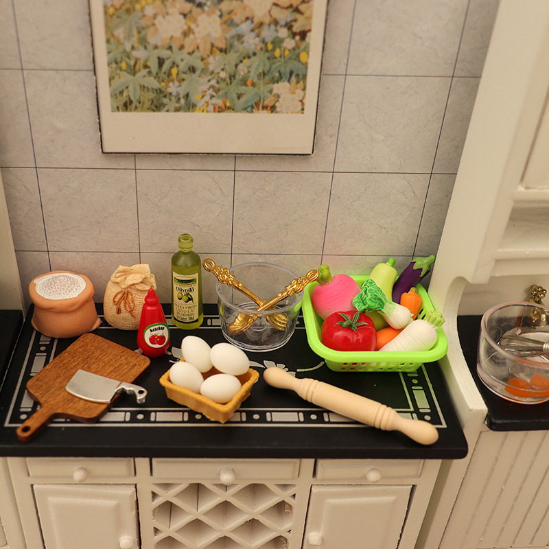 1/12 Dollhouse Miniature Kitch - Kitchen Baking Supplies 리뷰 및 가격