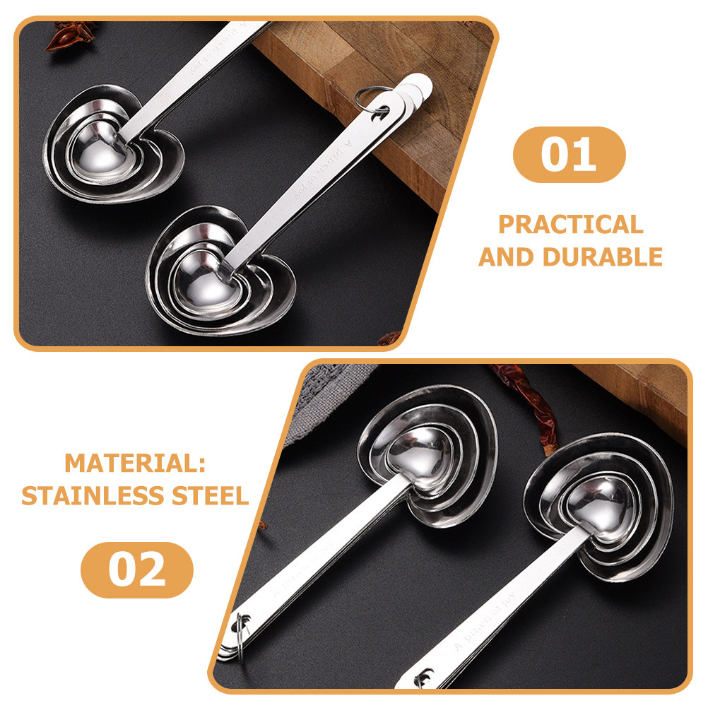 2 set Stainless Steel Measurin - Baking (Kitchen Ingredient) 리뷰 및 가격