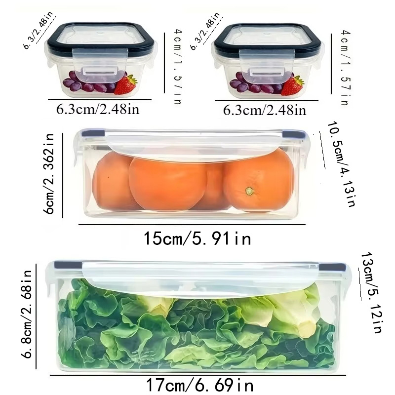 8Pcs Set Includes 4 Containers - Kitchen Baking Tins 리뷰 및 가격