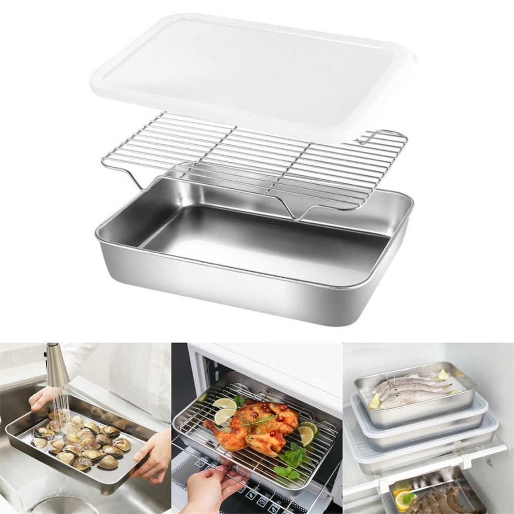 Stainless Steel Baking Pan Tra - Kitchen Baking Tray Rack 리뷰 및 가격