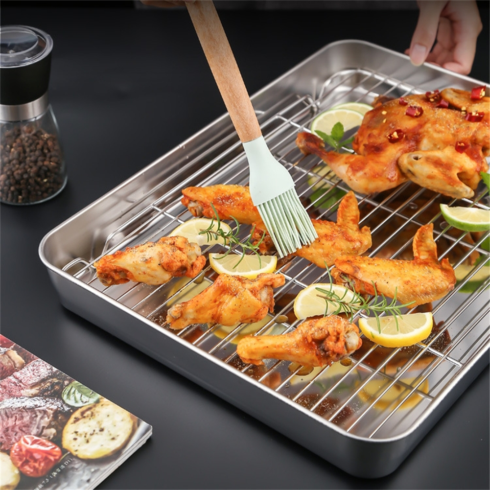 Stainless Steel Baking Pan Tra - Kitchen Baking Tray Rack 리뷰 및 가격