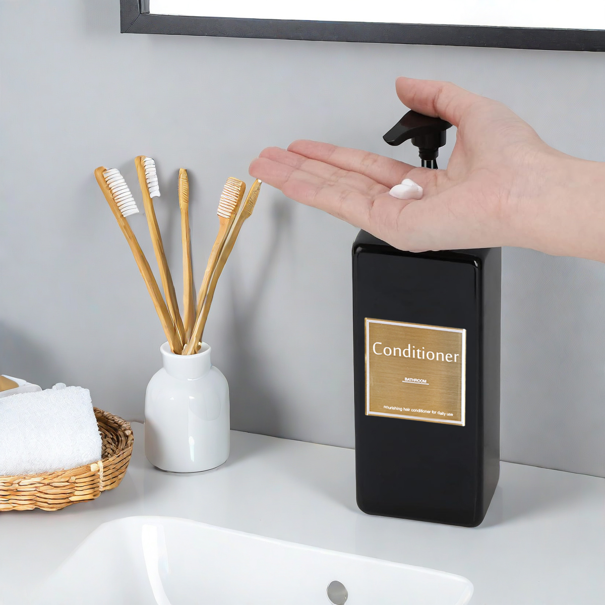Shower Soap Dispenser Set Refi - Kitchen Baking Utensil Set 리뷰 및 가격
