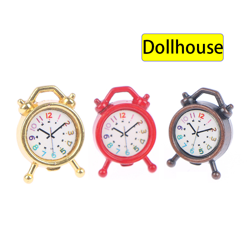 1PC 1:12 Scale Alarm Clock Dol - Kitchen Uncle 리뷰 및 가격