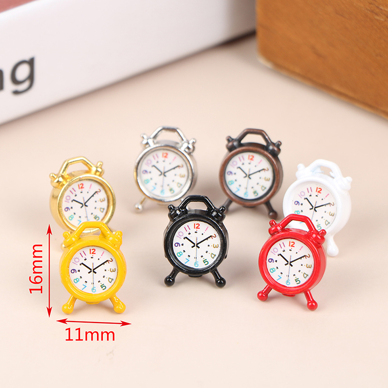 1PC 1:12 Scale Alarm Clock Dol - Kitchen Uncle 리뷰 및 가격