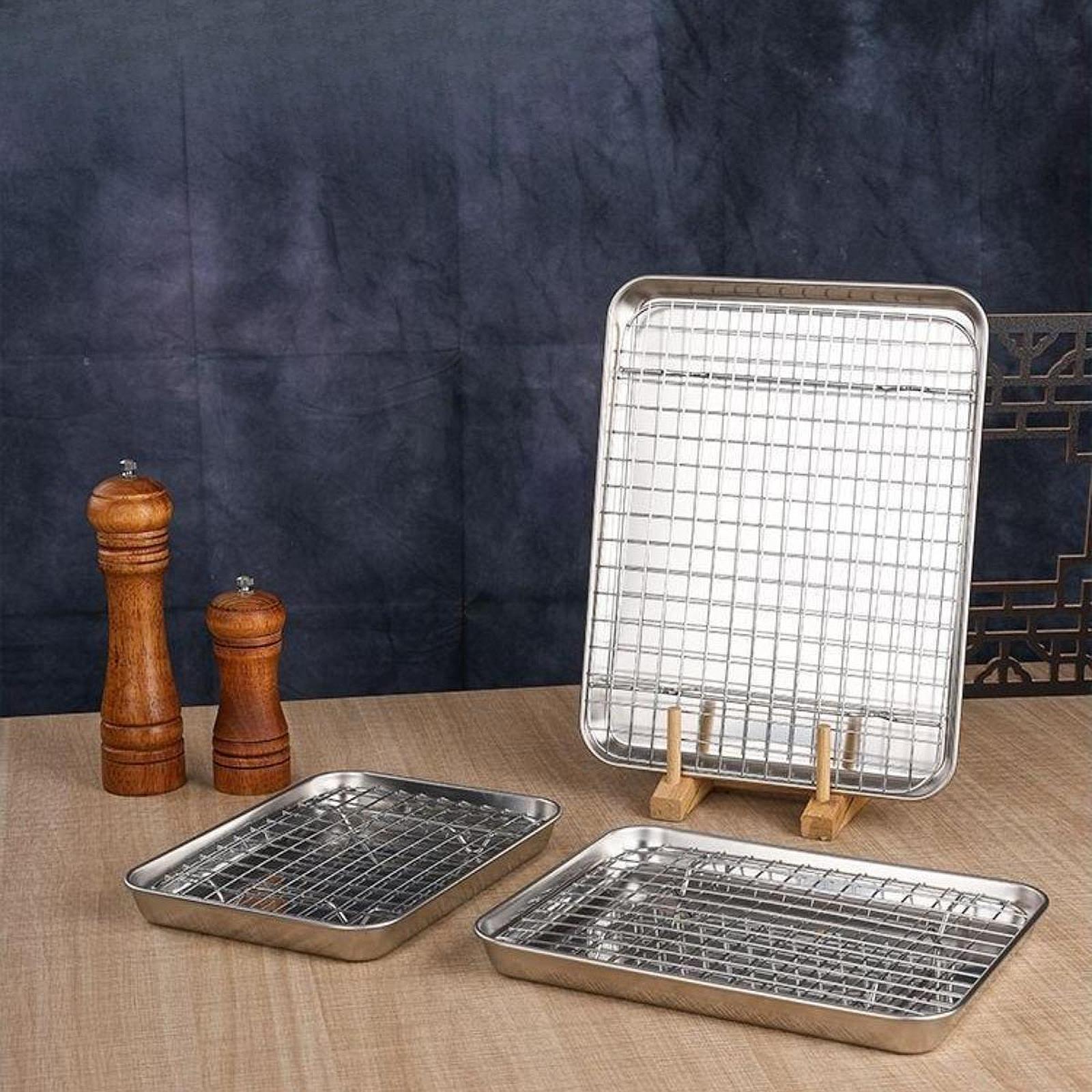 Cookie Sheet with Cooling Rack - Kitchen Baking Tray Rack 리뷰 및 가격