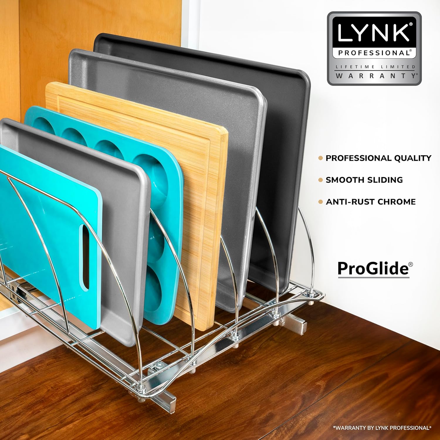 Pull Out Cutting Board, Baking - Kitchen Cabinet Baking Sheet Organizer 리뷰 및 가격
