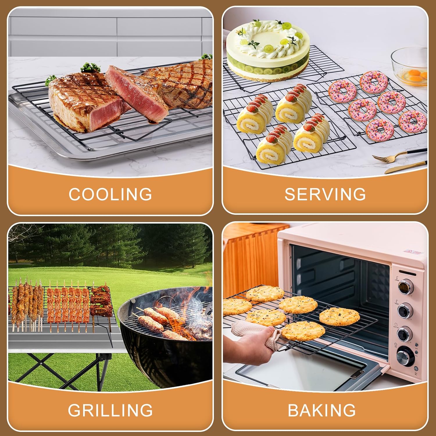 3-Tier Cooling Racks, Stackabl - Kitchen Baking Supplies 리뷰 및 가격