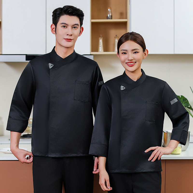 Chef's workwear with food labe - Kitchen.Baking Labels 리뷰 및 가격