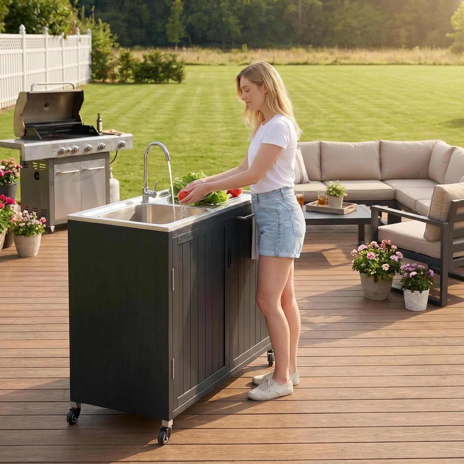 Outdoor Kitchen Island with 30 - Kitchen Uncle 리뷰 및 가격