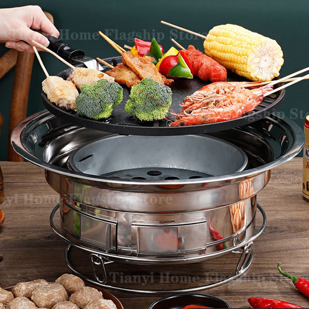 Stainless Steel Charcoal Grill - Kitchen Baking Tray Rack 리뷰 및 가격