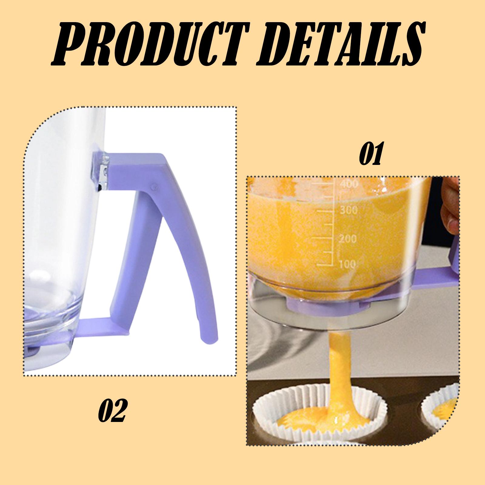Pancake Batter Dispenser Easy  - Kitchen.Baking Labels 리뷰 및 가격