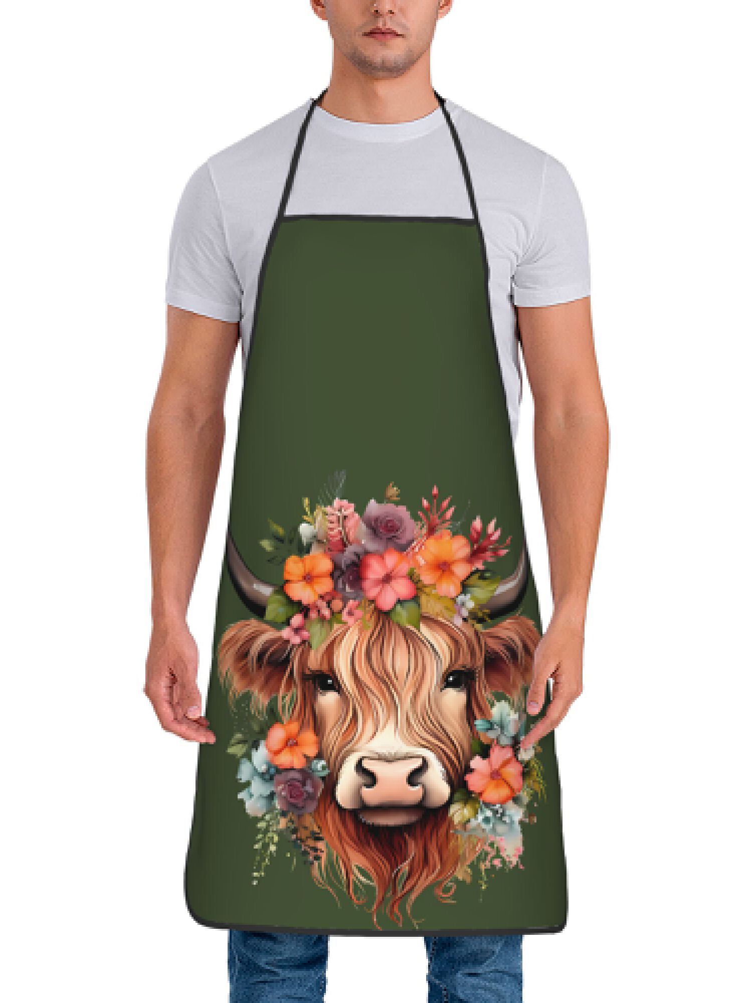 1 Piece of Fun Highland Cow Fl - Baking Kitchen Design Ideas 리뷰 및 가격