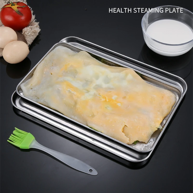 Stainless Steel Rectangle Food - Kitchen Baking Dishes 리뷰 및 가격