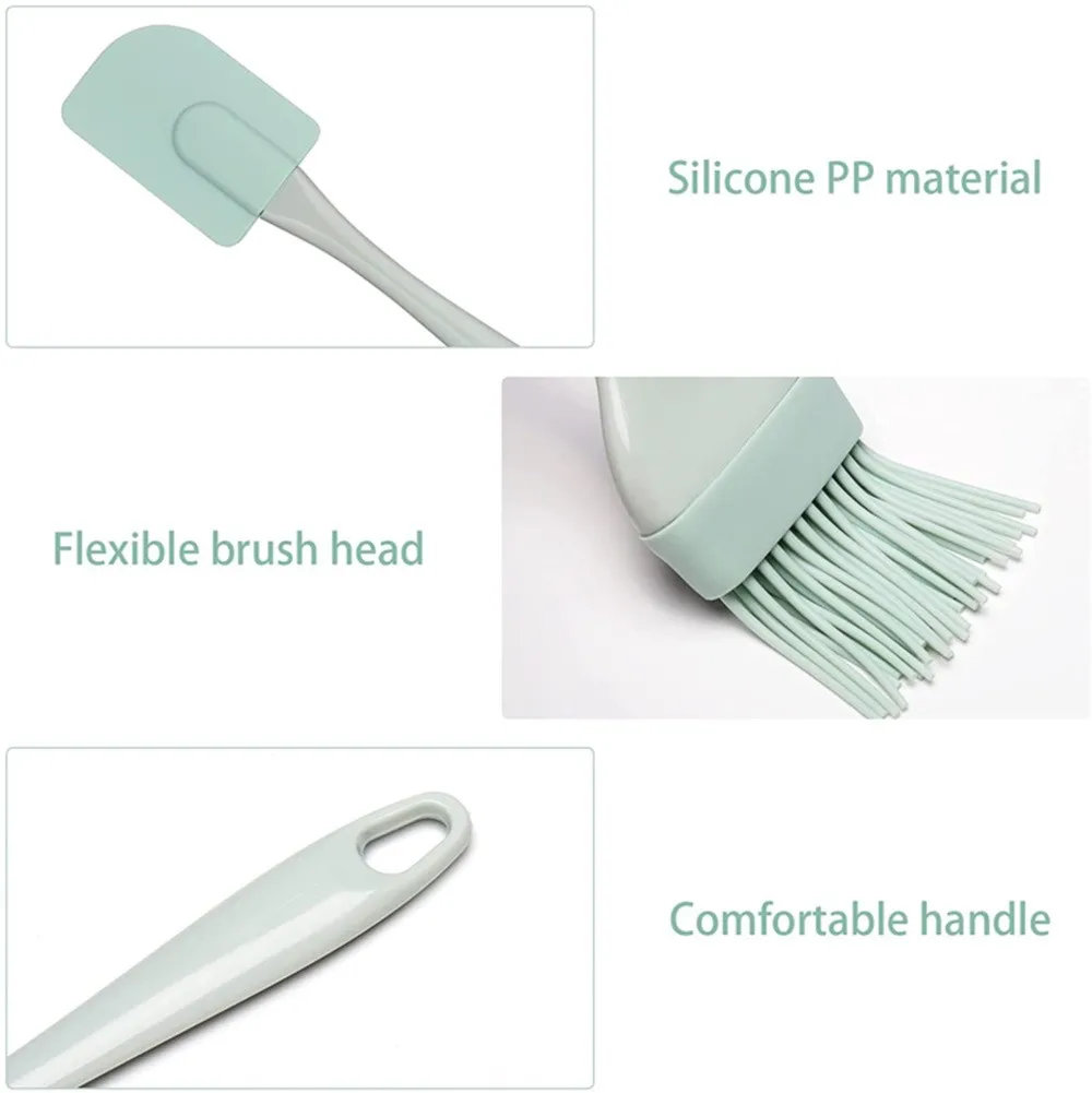 3Pcs Cream Scraper DIY Bread C - Pastry Brush Silicone 리뷰 및 가격
