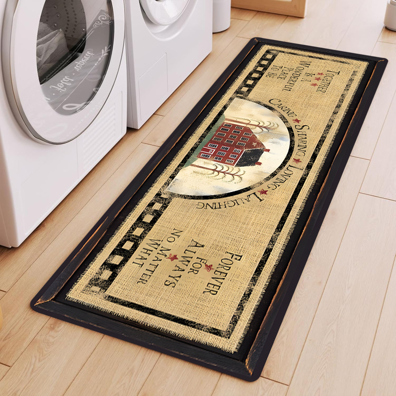 Red Check Border Cartoon Bakin - Kitchen Living Baking Mats 리뷰 및 가격