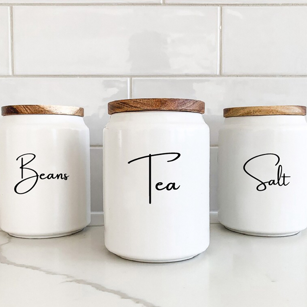 Kitchen Organization Canister  - Kitchen.Baking Labels 리뷰 및 가격
