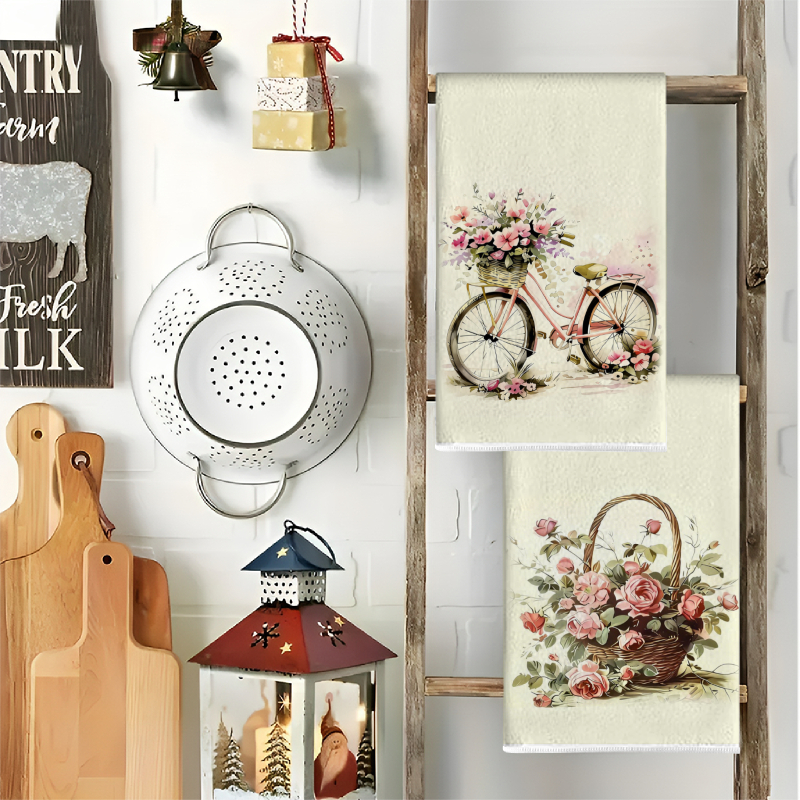 2Pcs, Flower Cart + Rose Baske - Kitchen Baking Cart 리뷰 및 가격