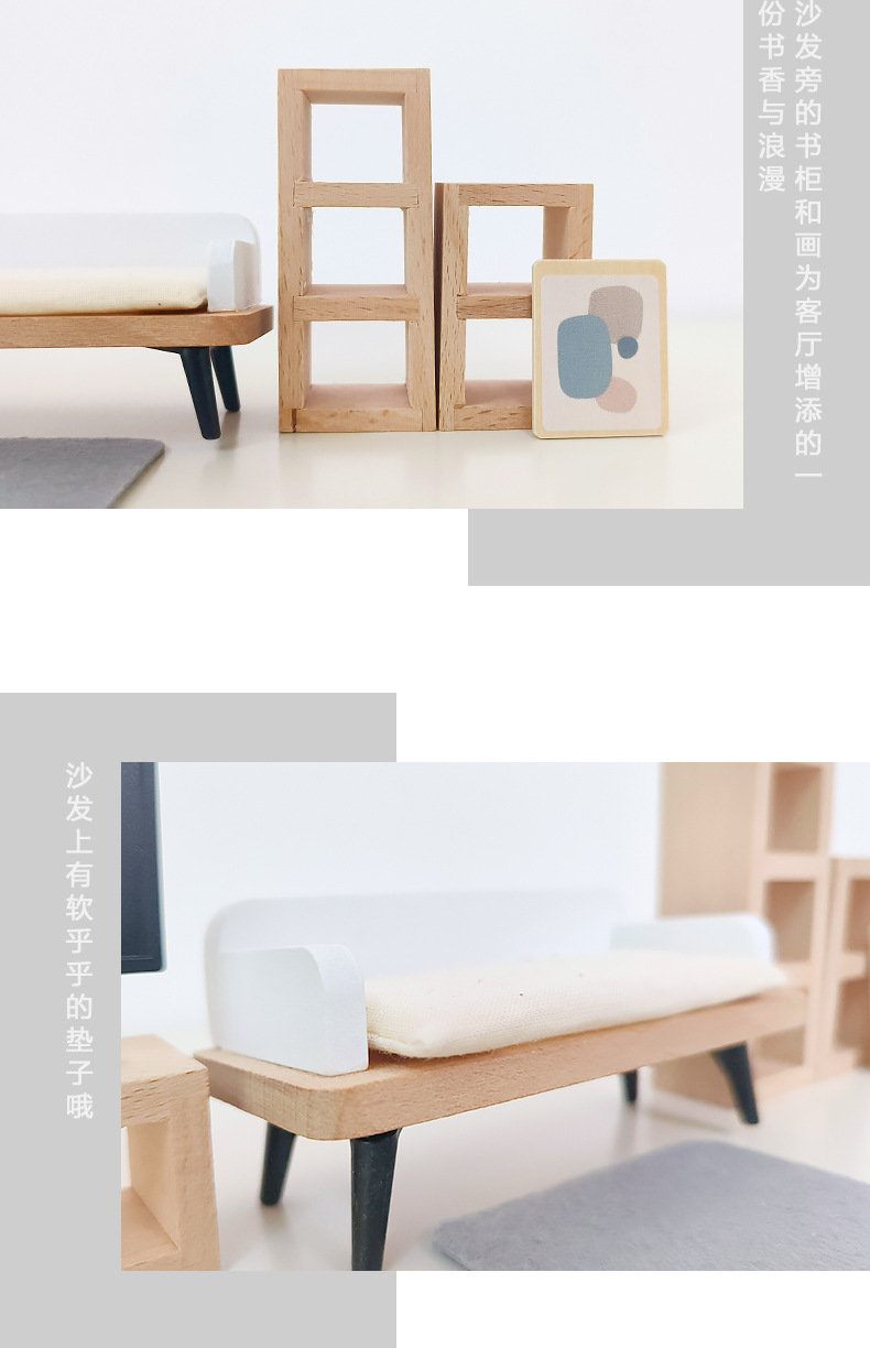 Modern dollhouse furniture kit - Kitchen Uncle 리뷰 및 가격